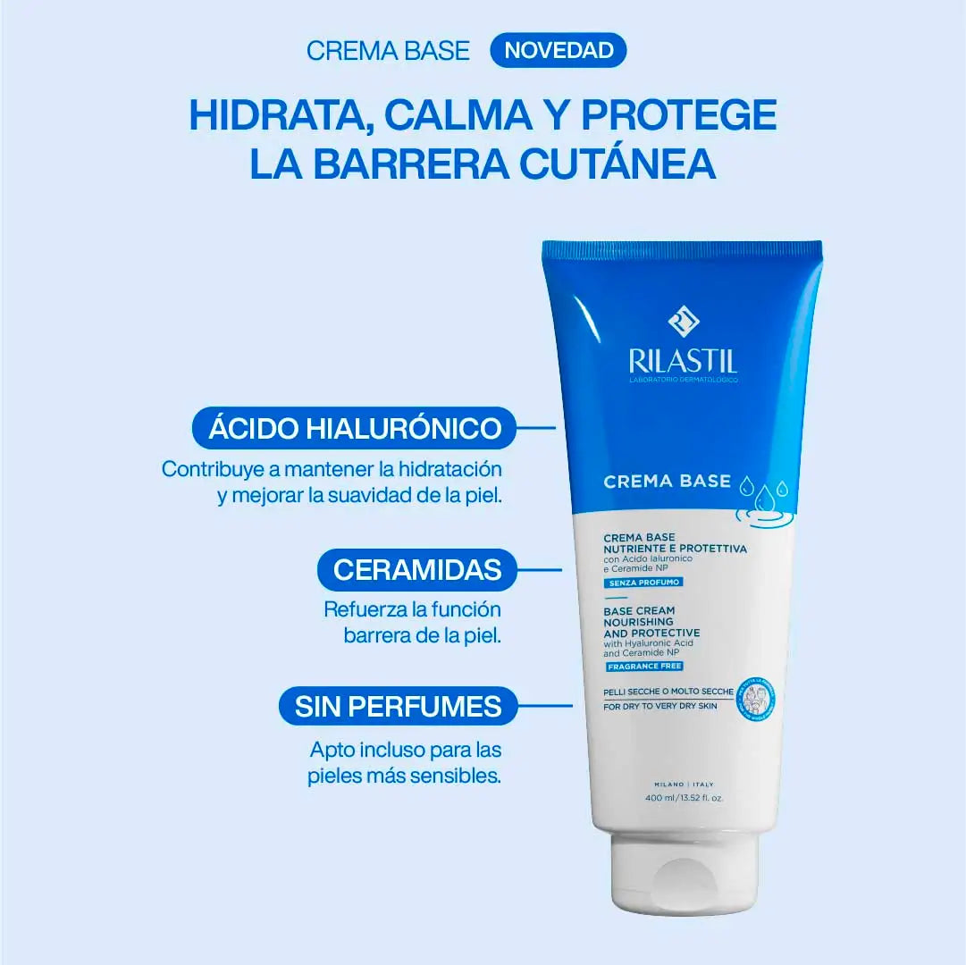 Rilastil Xerolact Basiscreme, 400 ml