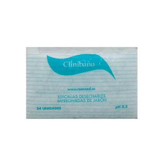 Roansa Clinibaño Standard Soaping Sponges 24 pcs.