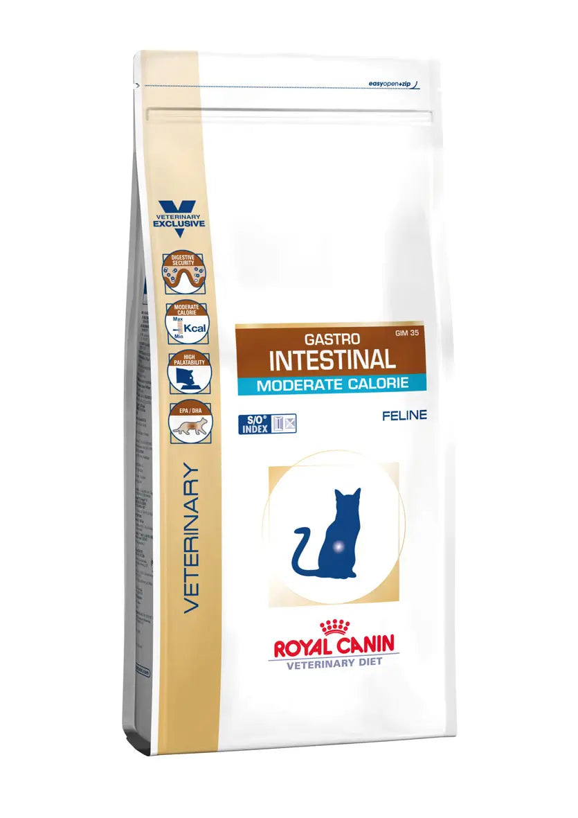 Royal Canin Veterinary Gastro Intestinal Moderate 400Gr, cat food
