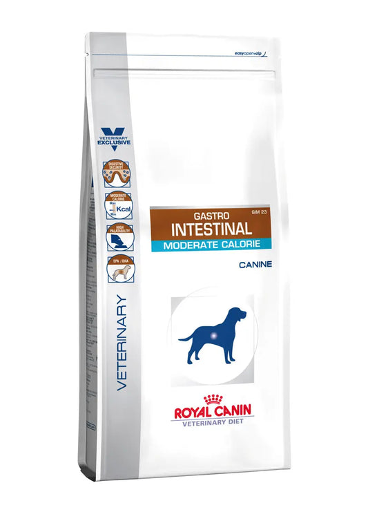 Royal Canin Veterinary Gastro Intestinal Moderate Calorie 2Kg, dog food