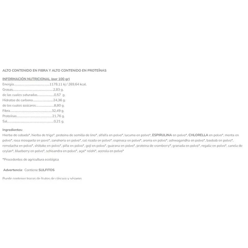 Salud Viva Revitalize, 250 gr