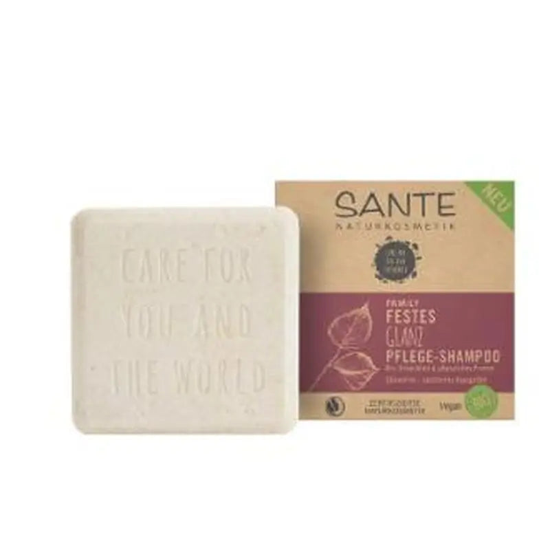 Sante Naturkosmetik Solid Shampoo Shine Family Birch-Protein 60Gr.