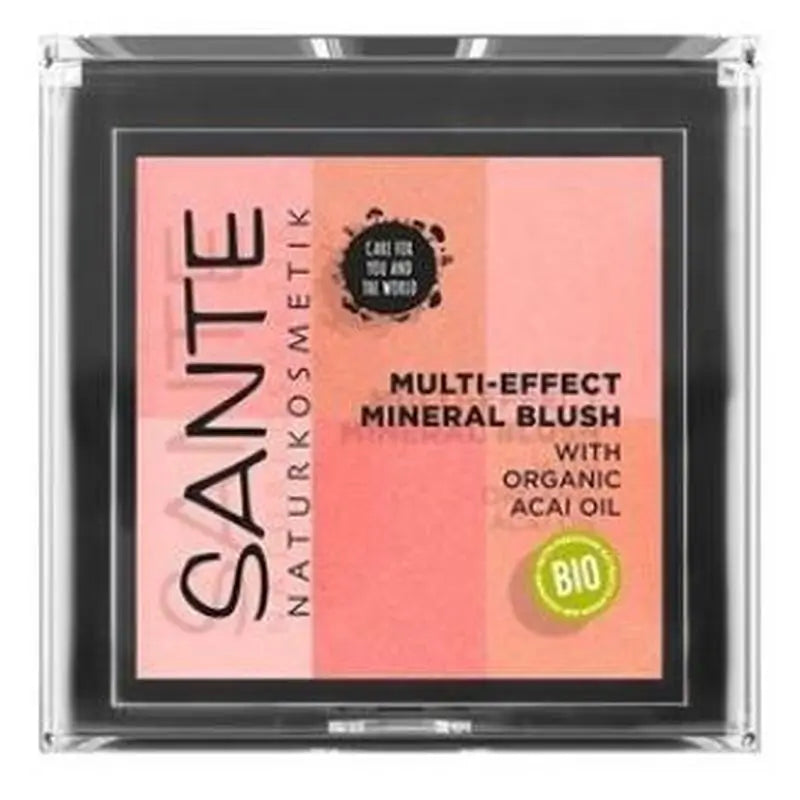 Sante Naturkosmetik Multi Effect Blush 6 Shades 01 Coral 8Gr.