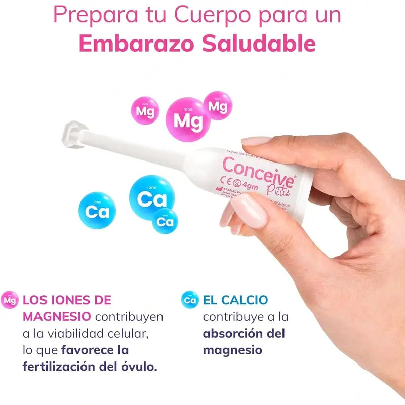 Sasmar Conceive Plus Gleitmittel, 8 Einzelspender-Applikatoren