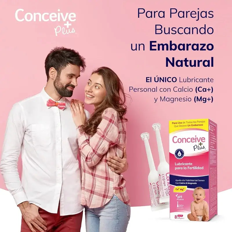 Sasmar Conceive Plus Gleitmittel, 8 Einzelspender-Applikatoren