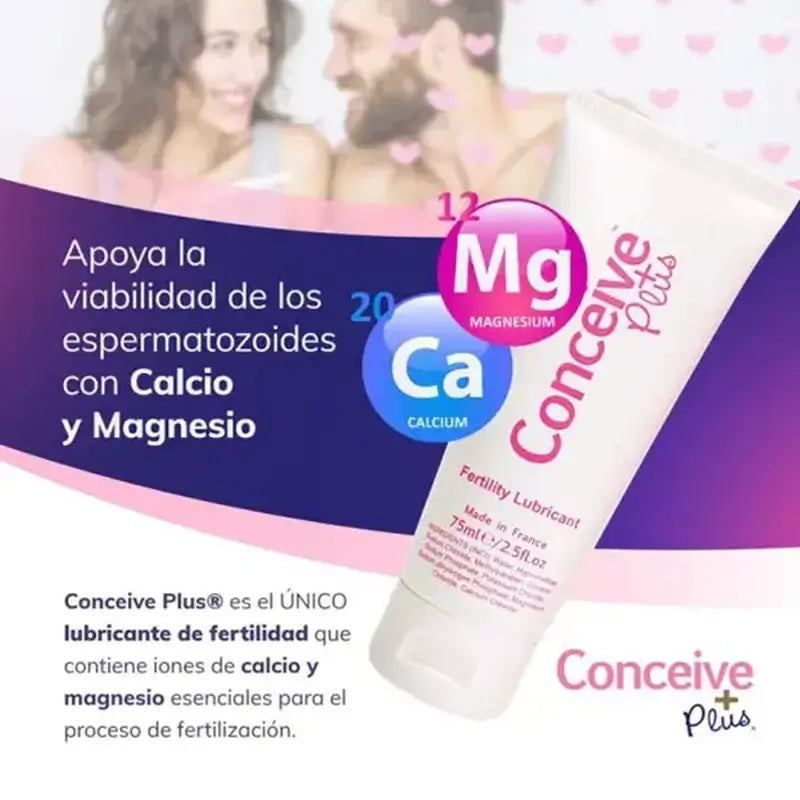 Sasmar Conceive Gleitmittel Plus Tube, 75 ml