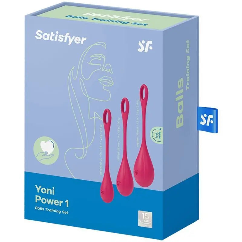 Satisfyer Balls Yoni Power 1 Training Kit Rot