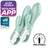Satisfyer Connect Air Pump Bunny 5+ Inflatable Rabbit Vibrator App - Green