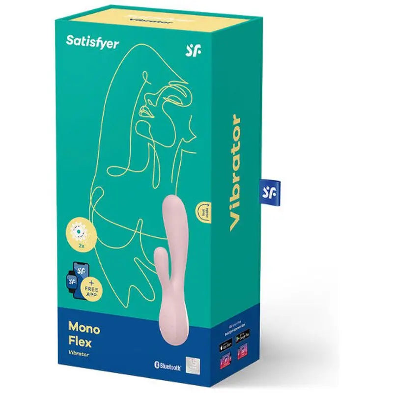 Satisfyer Connect Mono Flex Rosa mit App