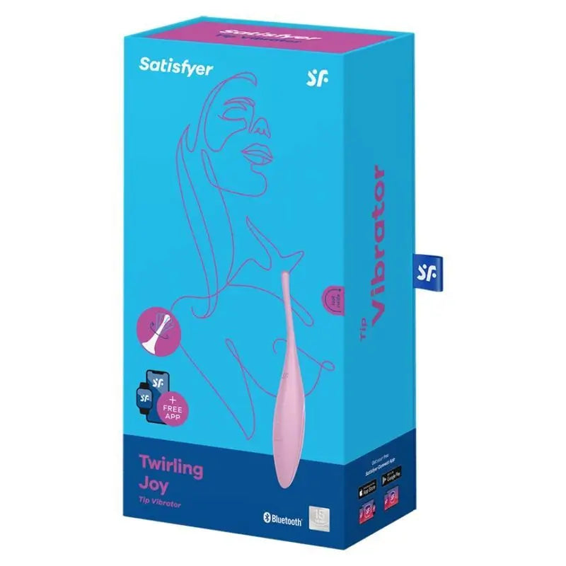 Satisfyer Connect Wirbelnde Freude Klitoris Stimulator - Rosa