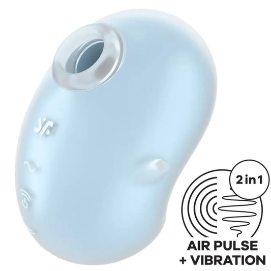 Satisfyer Cutie Ghost Lay-On Vibrator Hellblau