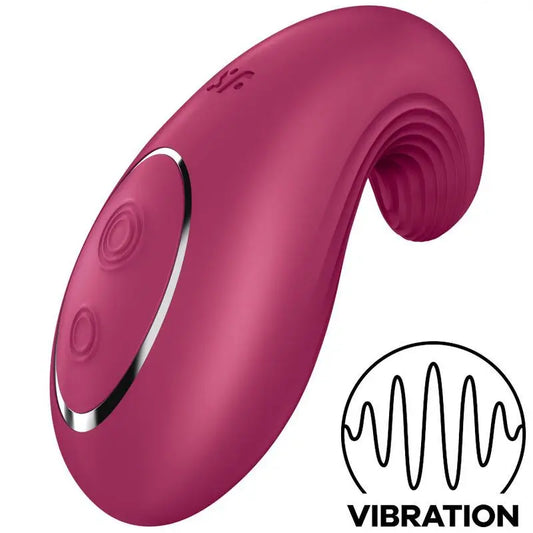 Satisfyer Layons Dipping Delight Lay-On Vibrator - Red