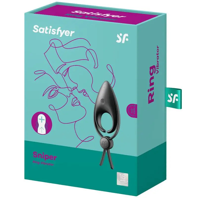 Satisfyer Ring Sniper Vibrationsring Schwarz