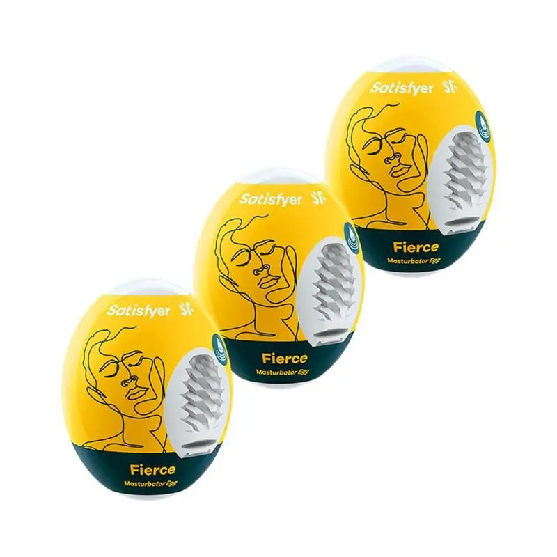 Satisfyer Set 3 Masturbator-Eier Modell Fierce