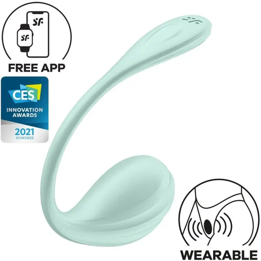 Satisfyer Smooth Petal Grüner G-Punkt Stimulator Wasser Free App