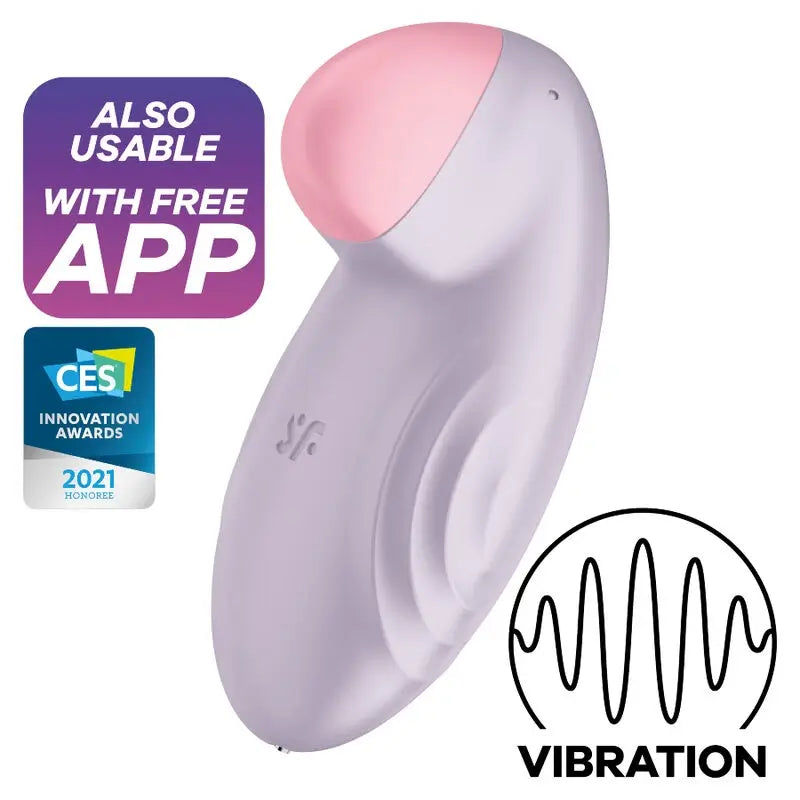 Satisfyer Tropical Tip Vibrator Lay-On Lila