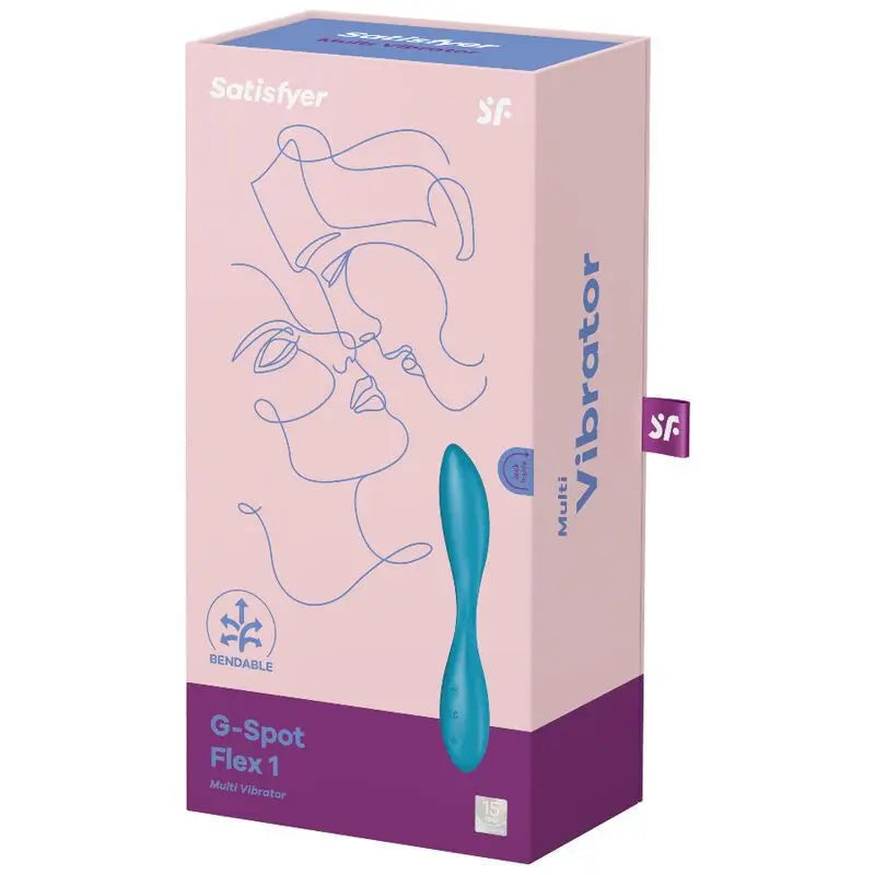 Satisfyer Vibrator G-Spot Flex 1 Multi Vibrator - Blau