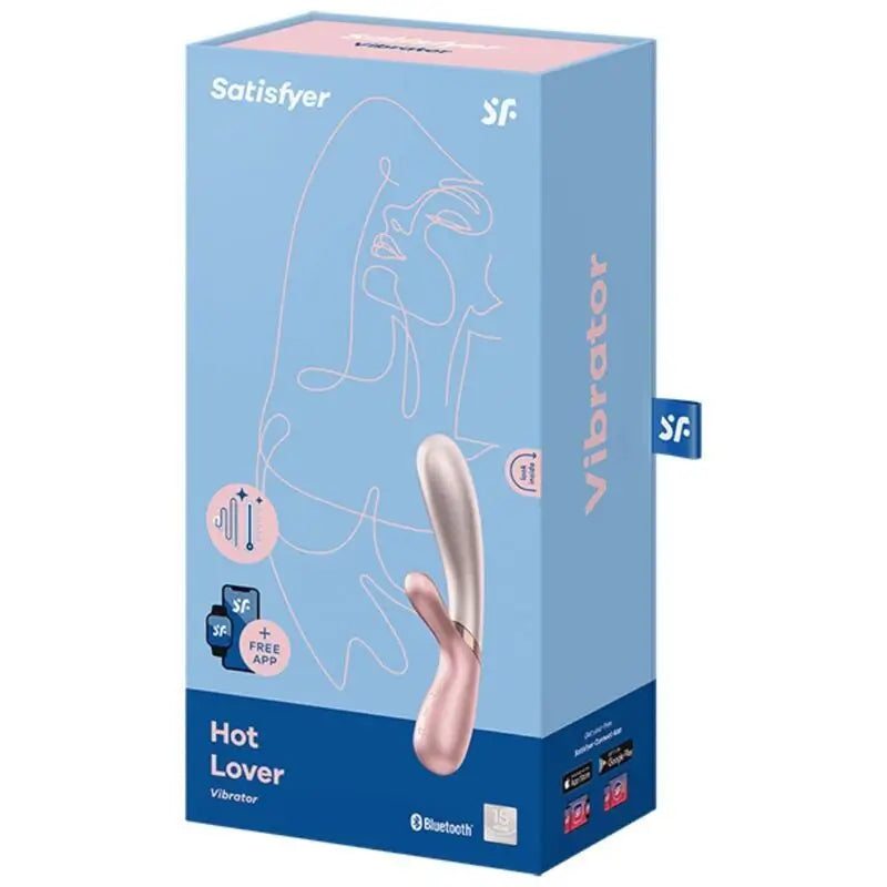 Satisfyer Vibrator Hot Lover Vibrator Rosa-Beige
