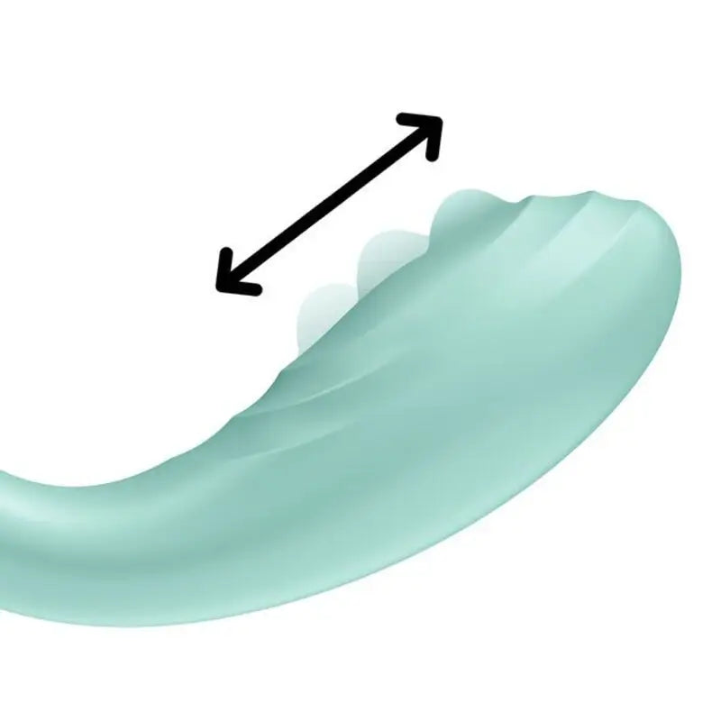 Satisfyer Vibrator Rrrolling Pleasure G-Punkt Vibrator - Grün