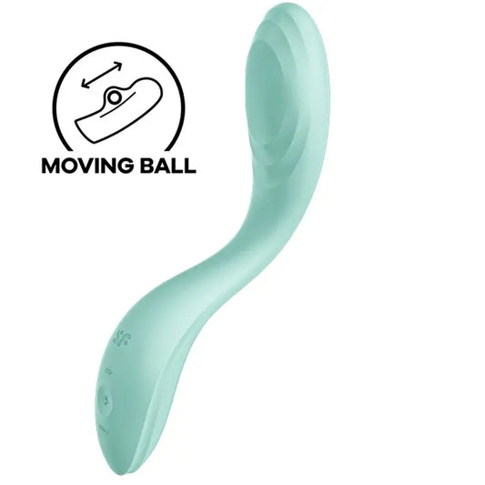 Satisfyer Vibrator Rrrolling Pleasure G-Spot Vibrator - Green