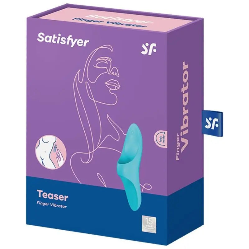 Satisfyer Vibrator Teaser Fingerhut Vibrator - Hellblau