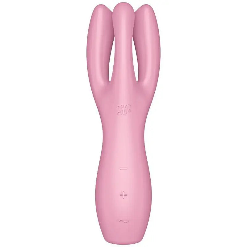 Satisfyer Vibrator Threesome 3 Vibrator - Rosa