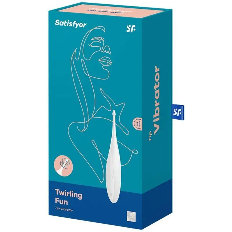 Satisfyer Vibrator Twirling Fun Klitoris Stimulator - Weiß