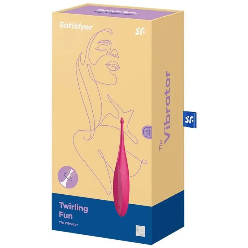 Satisfyer Vibrator Twirling Fun Klitoris Stimulator - Rosa