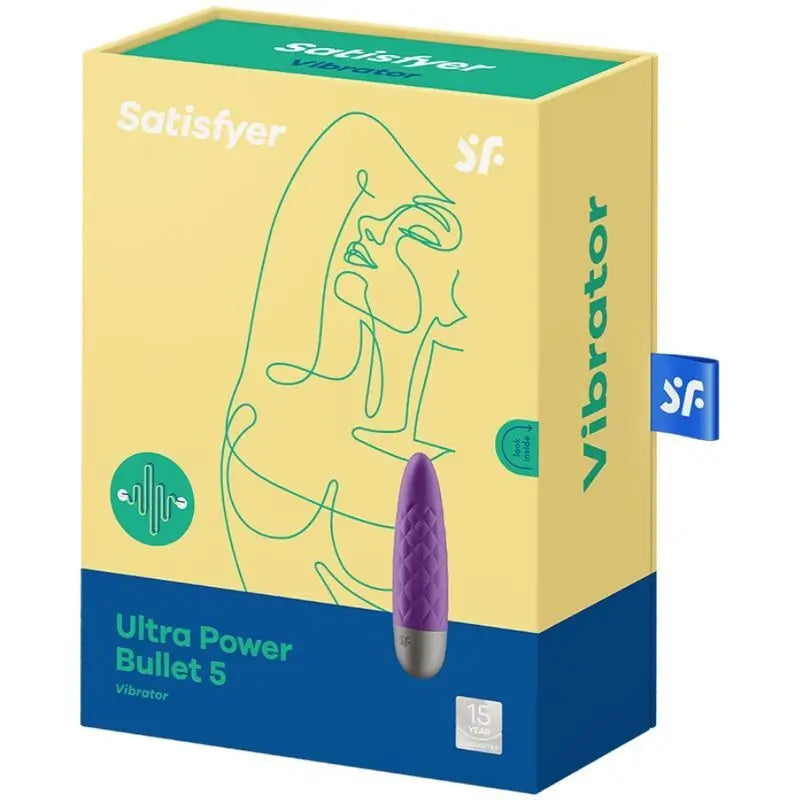 Satisfyer Vibrator Ultra Power Bullet 5 Vibrating Bullet Violet