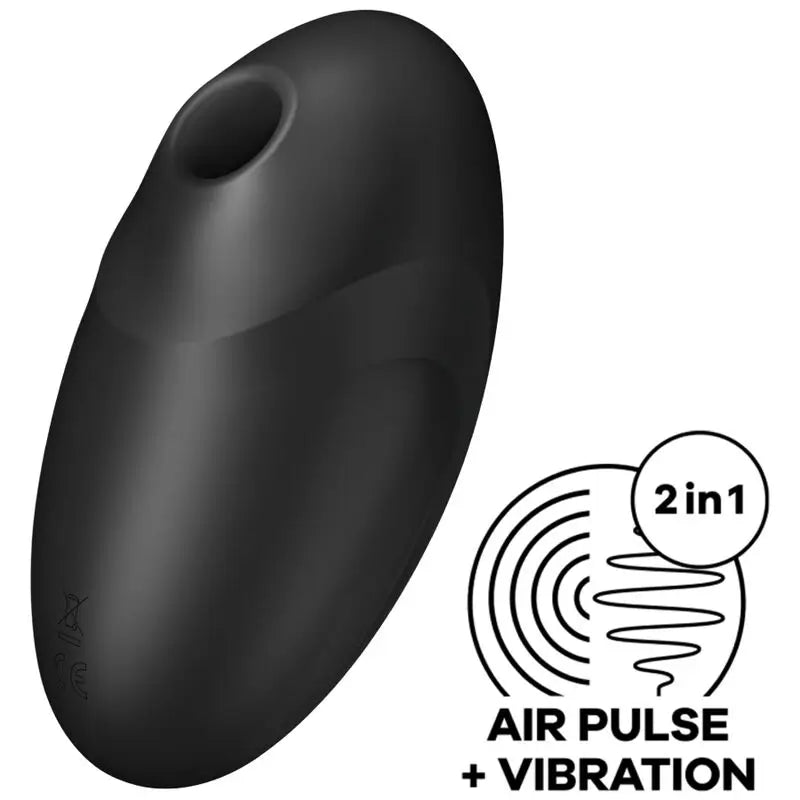 Satisfyer Vulva Lover 3 Stimulator und Vibrator Schwarz