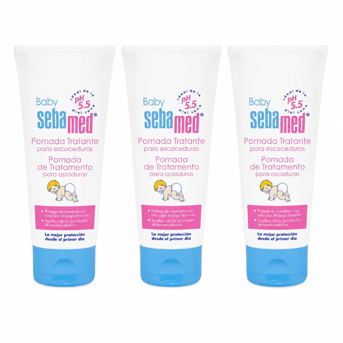 Sebamed Baby-Behandlungssalbe 100 ml, 3er-Pack