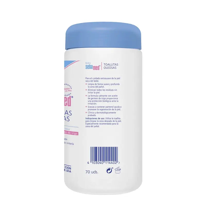 SEBAMED Babyöltücher 70 Stück