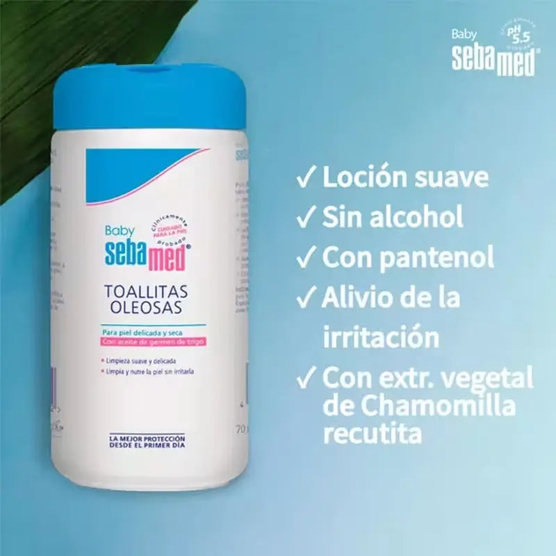 SEBAMED Babyöltücher 70 Stück