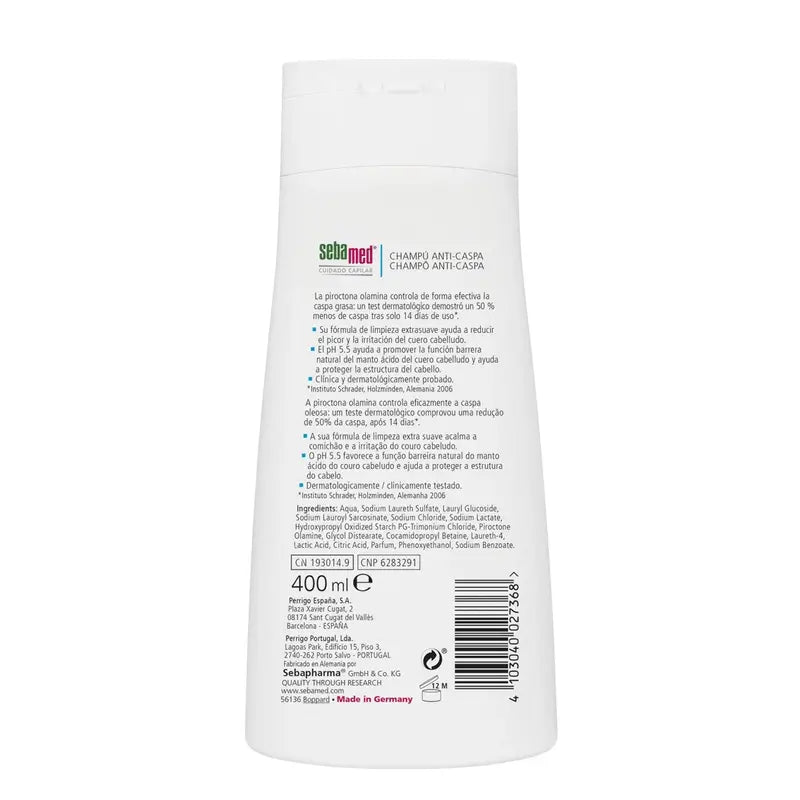 SEBAMED Anti-Schuppen Shampoo 400 ml