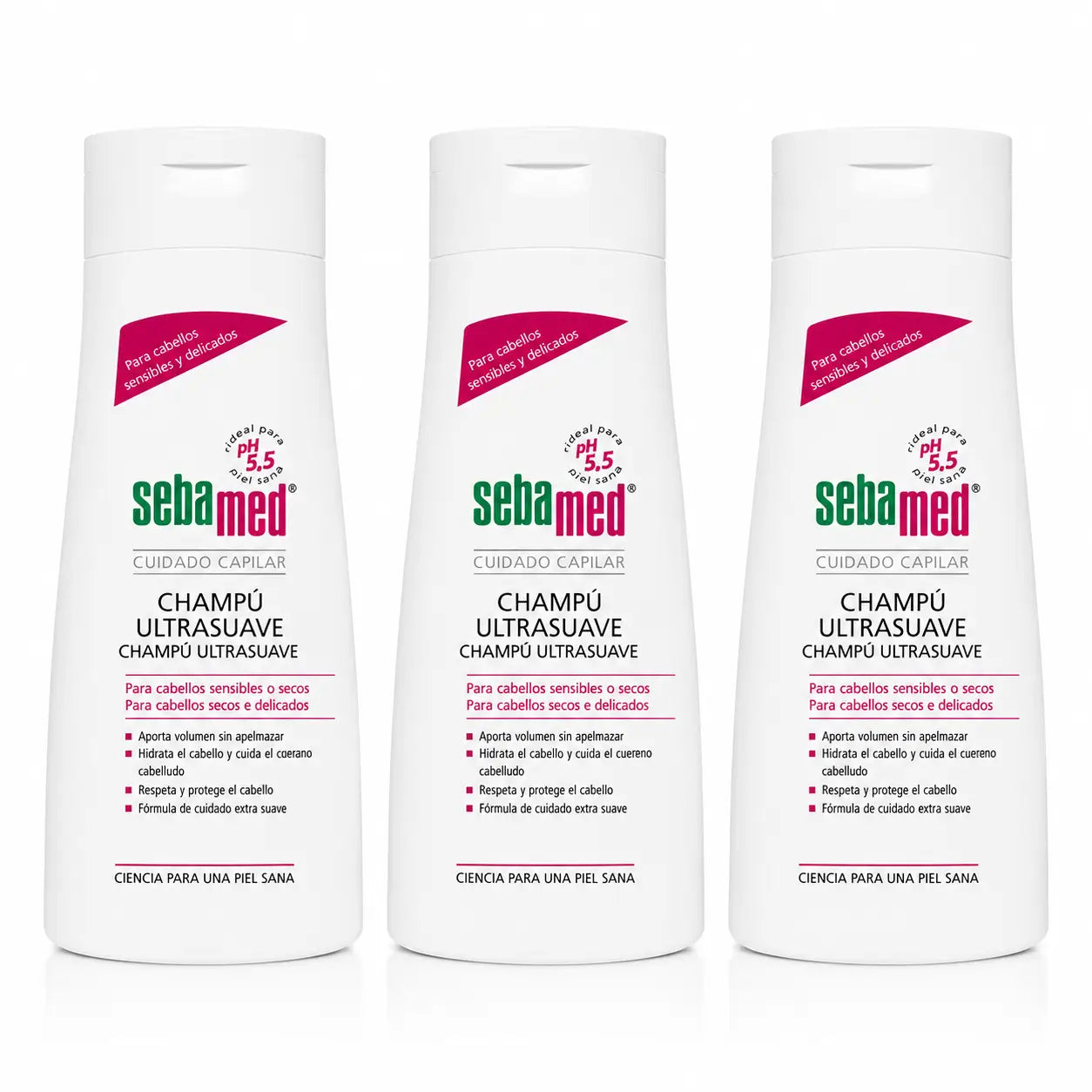 Sebamed Ultra Sanftes Shampoo 400 ml, 3er Pack