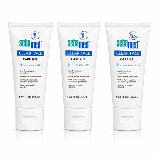 Sebamed Clear Face Feuchtigkeitsgel 50 ml, 3er-Pack