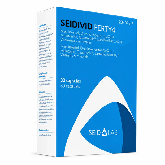 Seidivid Ferty4 Nahrungsergänzungsmittel, 30 Kapseln