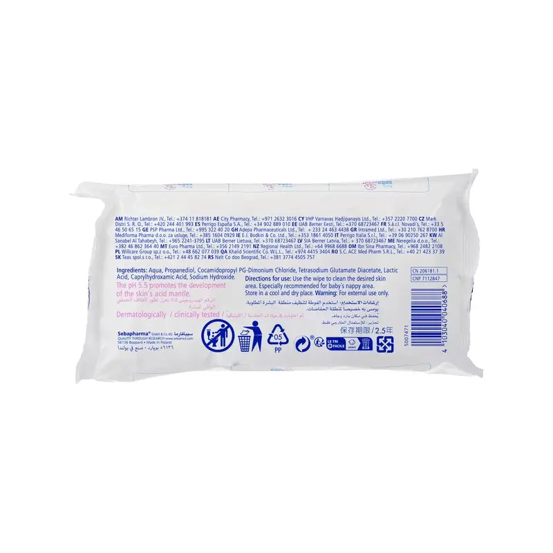 SEBAMED Baby-Feuchttücher 60 Stück
