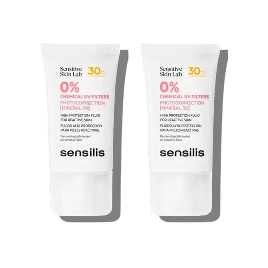Sensilis Photokorrektur Mineral Spf30, 2X40 Ml