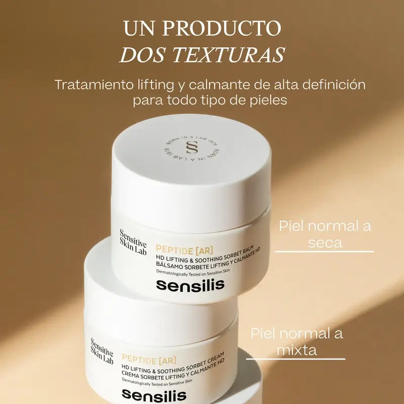Sensilis Sensilis Peptid [Ar] Sorbet-Balsam mit Lifting-Effekt für trockene Haut, 50 ml
