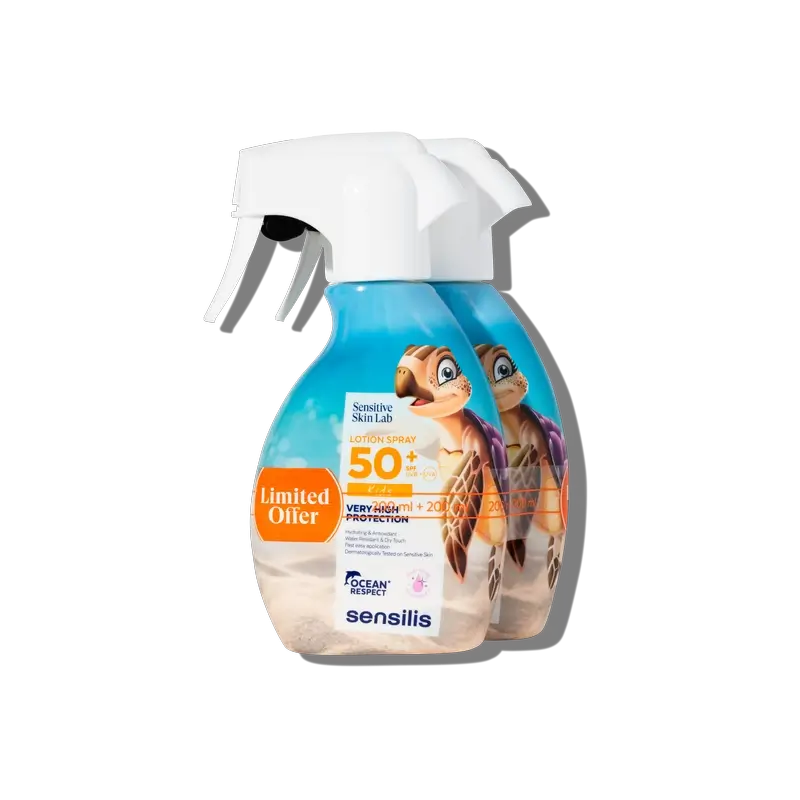 Sensilis Sonnenlotion Spray 50+ Pädiatrie , 2 x 200 ml