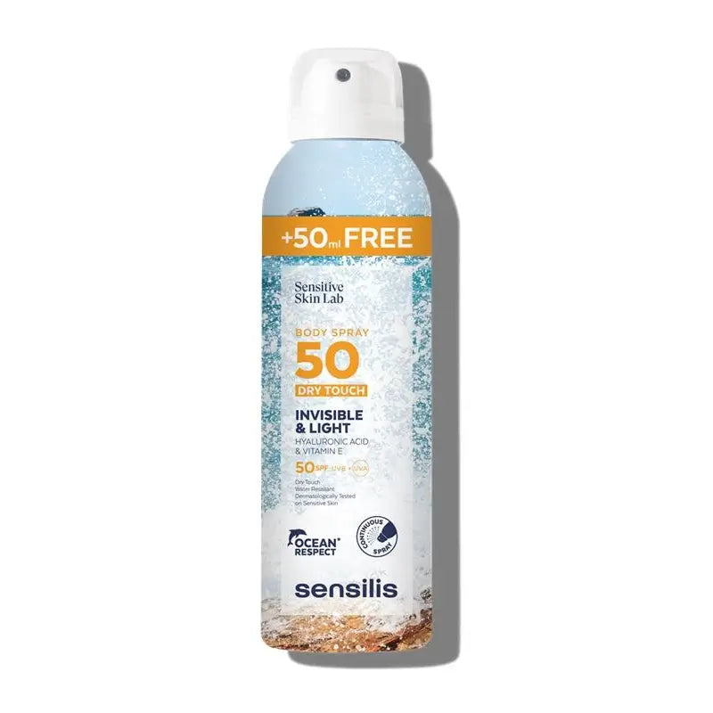 Sensilis Sonnenschutz Dry Touch Spray 200Ml + 50Ml