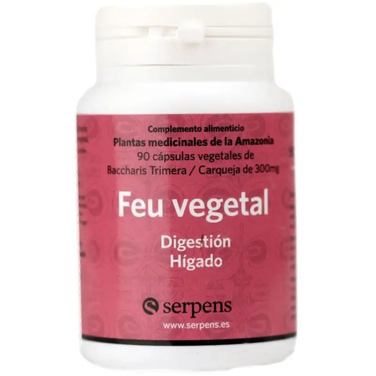 Serpens Feu Vegetal La Carqueja , 90 capsules