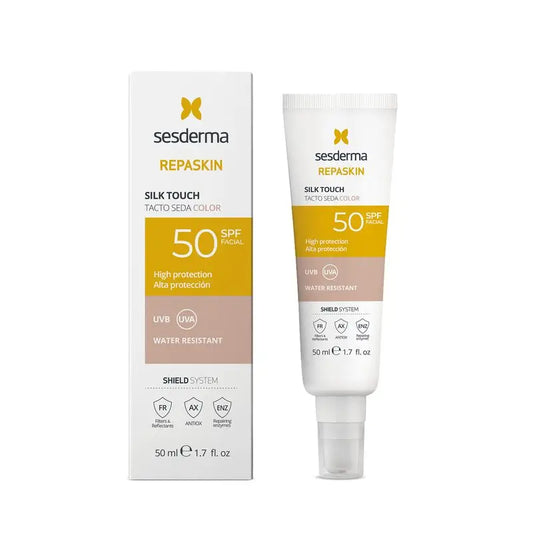 Sesderma Fotoprotector Spf 50 Gesichtsfarbe Silk Touch, 50 ml