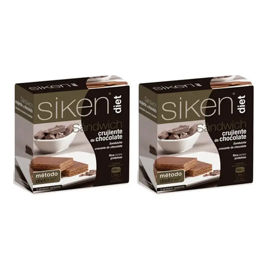 Siken Diät-Schokoladen-Sandwich, 2X6 Einheiten