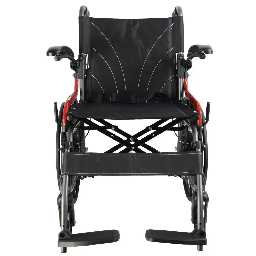 self-propelled wheelchair, folding armrests, 43 cm