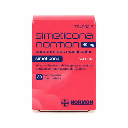Simethicon Normon 40 mg 30 Kautabletten