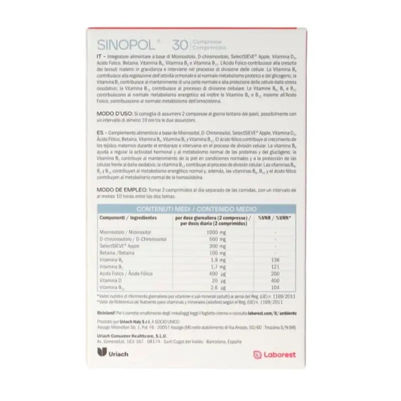Sinopol 30 Tabletten