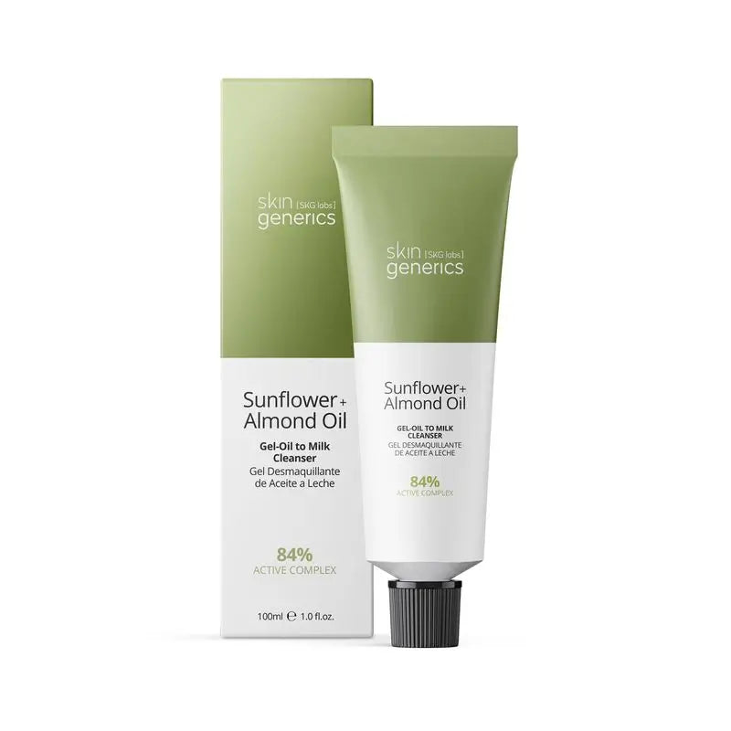 Skin Generics Geloil To Milk Cleanser Sun Flower + Mandelöl 84% , 100 ml