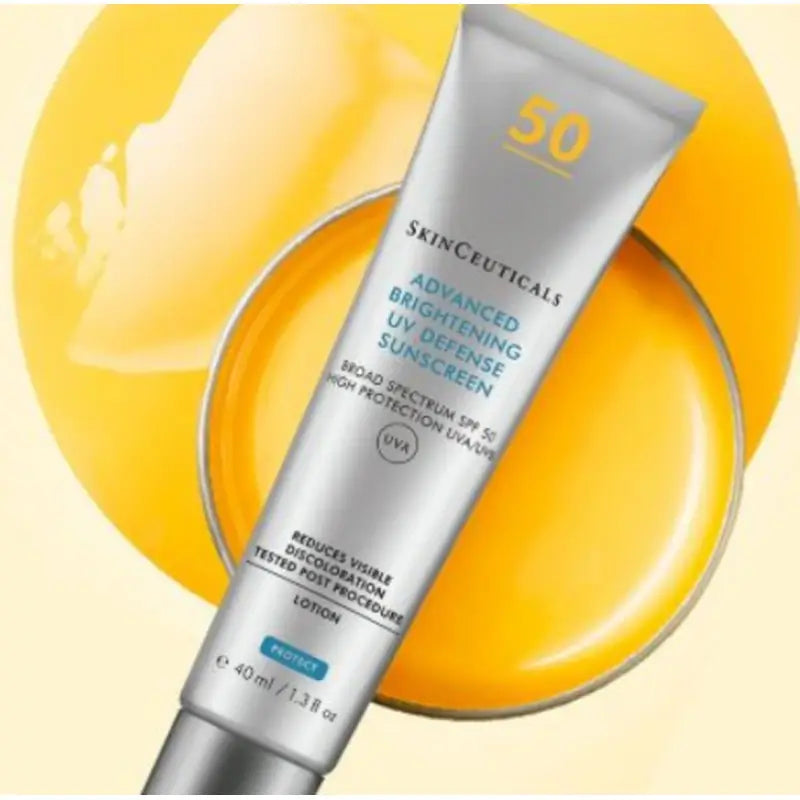 SkinCeuticals Advanced Brightening UV Defense Sonnenschutzcreme für Gesicht und Körper LSF 50, 40 ml
